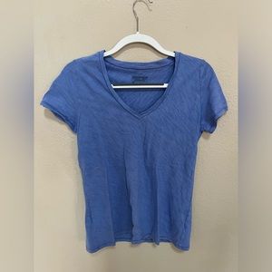 Patagonia light blue shirt